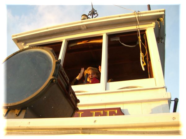 Barb at the helm!