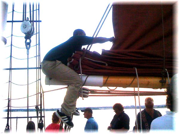 Packing the Sails